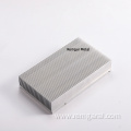 custom CNC machined anodized extrusion aluminum heat sink